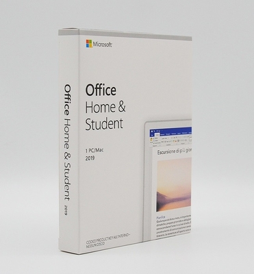 Casa di Microsoft Office 2019 di versione e scatola ad alta velocità di vendita al dettaglio dello studente PKC