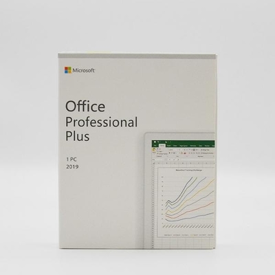 Versione ad alta velocità Microsoft Office 2019 professionale più la scatola di vendita al dettaglio di DVD