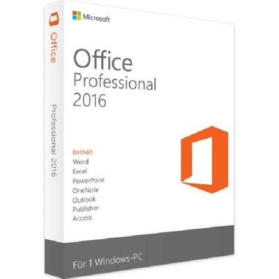 Scatola al minuto del professionista 2016 di Microsoft Office