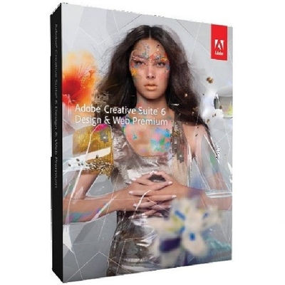 Scatola al minuto premio di progettazione & di web di Adobe Creative Suite 6