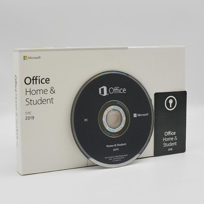 Media Microsoft Office scatola domestica e dello studente di 2019 di DVD 4.7GB PKC di vendita al dettaglio