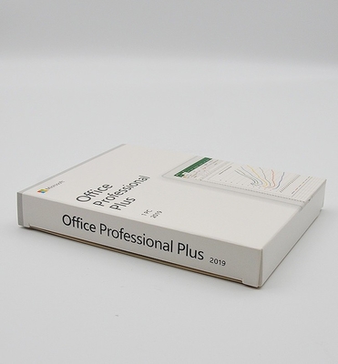 Media ad alta velocità Microsoft Office 2019 di DVD di versione 4.7GB professionale più la scatola di vendita al dettaglio di DVD